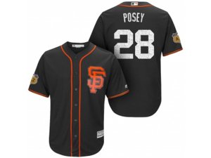 San Francisco Giants #28 Buster Posey 2017 Spring Training Cool Base Stitched MLB Jersey