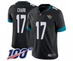 Jacksonville Jaguars #17 DJ Chark Black Team Color Vapor Untouchable Limited Player 100th Season Football Jersey
