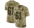 New Orleans Saints #61 Josh LeRibeus Limited Camo 2018 Salute to Service NFL Jersey
