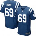 Indianapolis Colts #69 Deyshawn Bond Elite Royal Blue Team Color NFL Jersey