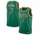 Boston Celtics #7 Jaylen Brown Swingman Green Basketball Jersey - 2019-20 City Edition