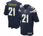 Los Angeles Chargers #21 LaDainian Tomlinson Game Navy Blue Team Color Football Jersey