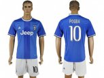 Juventus #10 Pogba Away Soccer Club Jersey