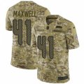 Seattle Seahawks #41 Byron Maxwell Limited Camo 2018 Salute to Service NFL Jersey