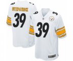 Pittsburgh Steelers #39 Minkah Fitzpatrick Game White Football Jersey