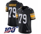 Pittsburgh Steelers #79 Javon Hargrave Black Alternate Vapor Untouchable Limited Player 100th Season Football Jersey
