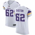 Minnesota Vikings #62 Nick Easton White Vapor Untouchable Elite Player NFL Jersey