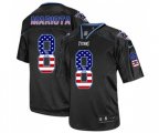 Tennessee Titans #8 Marcus Mariota Elite Black USA Flag Fashion Football Jersey