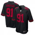 San Francisco 49ers #91 Arik Armstead Black Nike Vapor Untouchable Limited Jersey