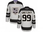 Los Angeles Kings #99 Wayne Gretzky Authentic Gray Alternate NHL Jersey