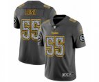 Pittsburgh Steelers #55 Devin Bush Limited Gray Static Fashion Limited Football Jersey