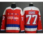 Washington Capitals #77 T.J. Oshie Red Breakaway Hockey Jersey