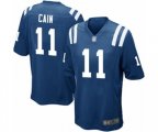 Indianapolis Colts #11 Deon Cain Game Royal Blue Team Color Football Jersey