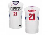 Los Angeles Clippers #21 Patrick Beverley Authentic White Home NBA Jersey