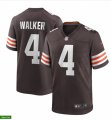 Cleveland Browns #4 Anthony Walker Jr. Nike Brown Home Vapor Limited Jersey