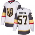 Vegas Golden Knights #57 David Perron Authentic White Away NHL Jersey