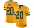 Green Bay Packers #20 Kevin King Limited Gold Inverted Legend Football Jersey