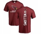 Arizona Cardinals #10 Chad Williams Maroon Backer T-Shirt