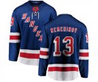 New York Rangers #13 Sergei Nemchinov Fanatics Branded Royal Blue Home Breakaway NHL Jersey
