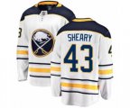 Buffalo Sabres #43 Conor Sheary Fanatics Branded White Away Breakaway NHL Jersey
