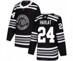 Chicago Blackhawks #24 Martin Havlat Authentic Black 2019 Winter Classic NHL Jersey