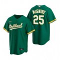 Nike Oakland Athletics #25 Mark McGwire Green Alternate Stitched Baseball Jersey