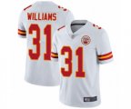 Kansas City Chiefs #31 Darrel Williams White Vapor Untouchable Limited Player Football Jersey
