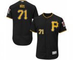 Pittsburgh Pirates Yacksel Rios Black Alternate Flex Base Authentic Collection Baseball Player Jersey