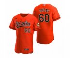 Baltimore Orioles Mychal Givens Nike Orange Authentic 2020 Alternate Jersey