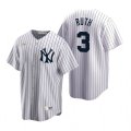 Nike New York Yankees #3 Babe Ruth White Cooperstown Collection Home Stitched Baseball Jersey