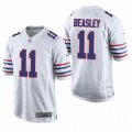 Buffalo Bills #11 Cole Beasley Nike White Alternate Retro Vapor Limited Jersey