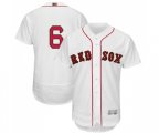 Boston Red Sox #6 Johnny Pesky White 2019 Gold Program Flex Base Authentic Collection Baseball Jersey
