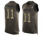 Baltimore Ravens #11 Seth Roberts Limited Green Salute to Service Tank Top Football Jersey