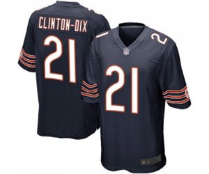Chicago Bears #21 Ha Clinton-Dix Game Navy Blue Team Color Football Jersey