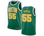 Boston Celtics #55 Greg Monroe Green Swingman Jersey - Earned Edition