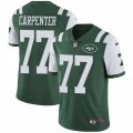 New York Jets #77 James Carpenter Green Team Color Vapor Untouchable Limited Player NFL Jersey