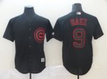 Chicago Cubs #9 Javier Baez Black Fashion MLB Jersey
