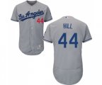 Los Angeles Dodgers #44 Rich Hill Grey Road Flex Base Authentic Collection MLB Jersey
