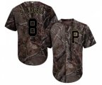 Pittsburgh Pirates #8 Willie Stargell Authentic Camo Realtree Collection Flex Base Baseball Jersey