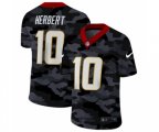 Los Angeles Chargers #10 Herbert 2020 2ndCamo Salute to Service Limited