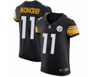 Pittsburgh Steelers #11 Donte Moncrief Black Team Color Vapor Untouchable Elite Player Football Jersey
