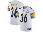 Pittsburgh Steelers #36 Jerome Bettis Vapor Untouchable Limited White NFL Jersey