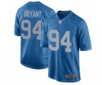 Detroit Lions #94 Austin Bryant Game Blue Alternate Football Jersey