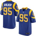 Los Angeles Rams #95 Tyrunn Walker Game Royal Blue Alternate NFL Jersey