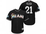 Miami Marlins #21 Christian Yelich 2017 Spring Training Cool Base Stitched MLB Jersey