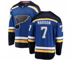 St. Louis Blues #7 Patrick Maroon Fanatics Branded Royal Blue Home Breakaway NHL Jersey