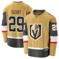 Vegas Golden Knights #29 Marc-Andre Fleury Fanatics Branded Gold 2020-21 Alternate Premier Breakaway Player Jersey