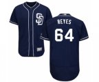 San Diego Padres Gerardo Reyes Navy Blue Alternate Flex Base Authentic Collection Baseball Player Jersey