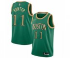 Boston Celtics #11 Enes Kanter Authentic Green Basketball Jersey - 2019-20 City Edition