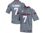Men's South Carolina Gamecocks Jadeveon Clowney #7 College Football Jersey - Grey